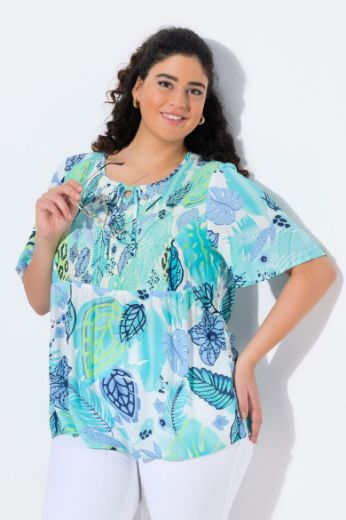 Plus size veliki brojevi Bluza kratkih rukava A kroja za punije