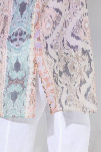 Plus size veliki brojevi Bluza dugih rukava dužeg kroja za punije