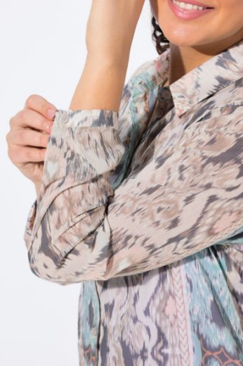 Plus size veliki brojevi Bluza dugih rukava dužeg kroja za punije