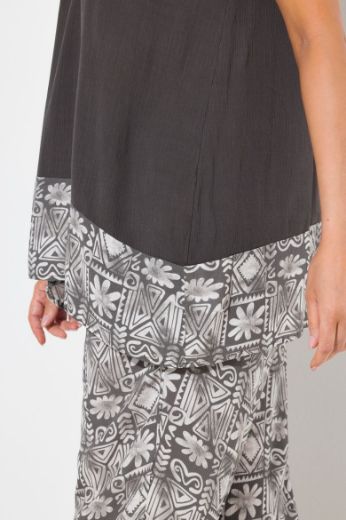 Plus size veliki brojevi Majica bez rukava A kroja za punije