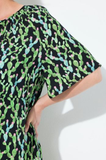 Plus size veliki brojevi Haljina midi A kroja za punije