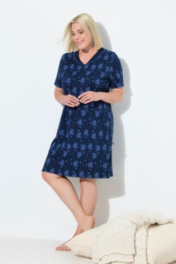 Plus size veliki brojevi Spavaćica kratkih rukava 2 komada za punije