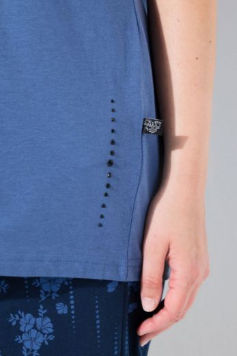 Plus size veliki brojevi Pidžama kratkih rukava i dugih nogavica za punije