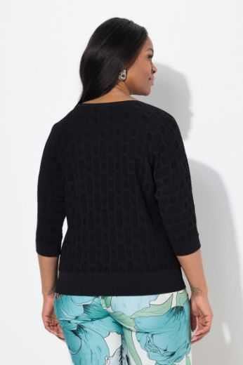 Plus size veliki brojevi Pulover 3/4 rukava V ovratnika za punije