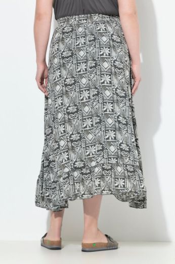 Plus size veliki brojevi Suknja maxi na volane za punije