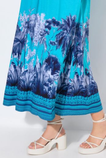 Plus size veliki brojevi Haljina maxi bez rukava za punije
