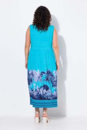Plus size veliki brojevi Haljina maxi bez rukava za punije