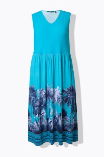 Plus size veliki brojevi Haljina maxi bez rukava za punije