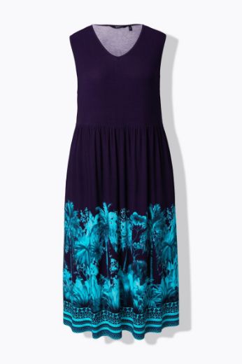 Plus size veliki brojevi Haljina maxi bez rukava za punije