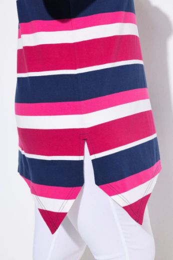 Plus size veliki brojevi Majica bez rukava A kroja za punije