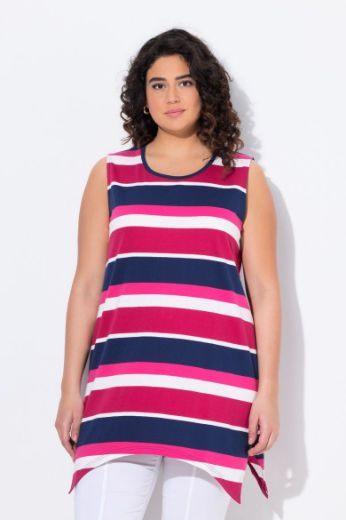 Plus size veliki brojevi Majica bez rukava A kroja za punije