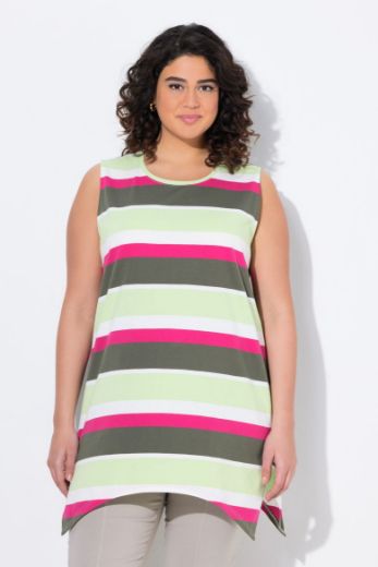 Plus size veliki brojevi Majica bez rukava A kroja za punije