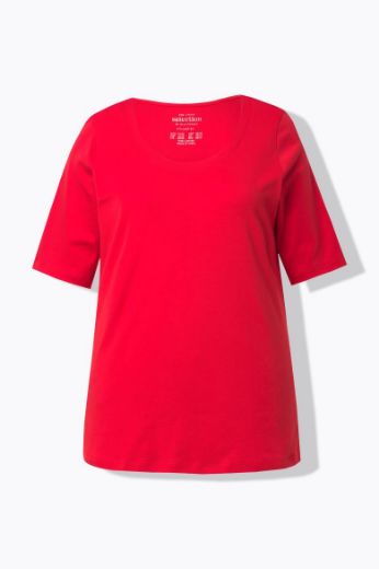 Plus size veliki brojevi Majica A kroja kratkih rukava za punije