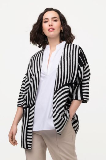Plus size veliki brojevi Kardigan kratkih rukava za punije