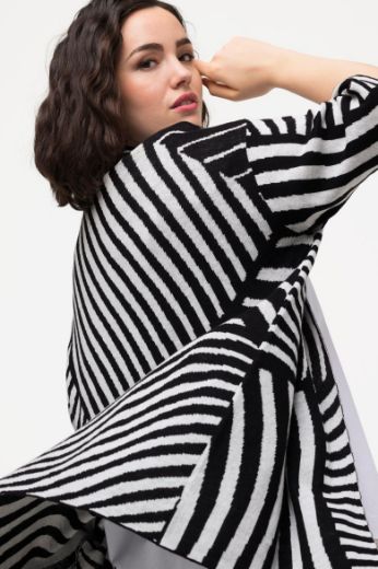 Plus size veliki brojevi Kardigan kratkih rukava za punije