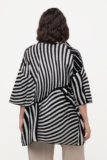 Plus size veliki brojevi Kardigan kratkih rukava za punije