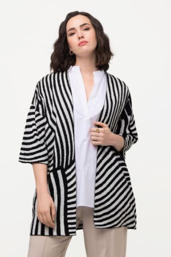 Plus size veliki brojevi Kardigan kratkih rukava za punije