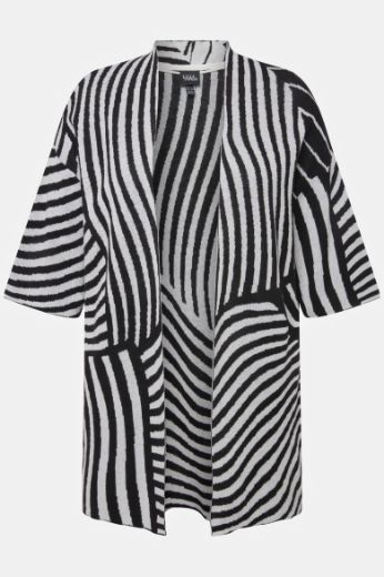 Plus size veliki brojevi Kardigan kratkih rukava za punije