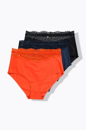 Plus size veliki brojevi Gaćice maxi 3 komada za punije