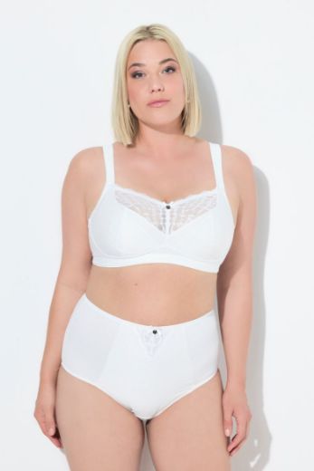 Plus size veliki brojevi Grudnjak bez žice s dodatkom čipke za punije