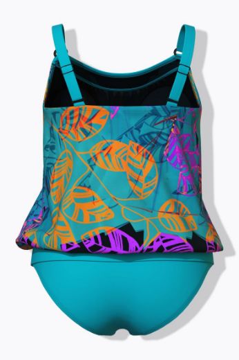 Plus size veliki brojevi Kupaći kostim tankini za punije