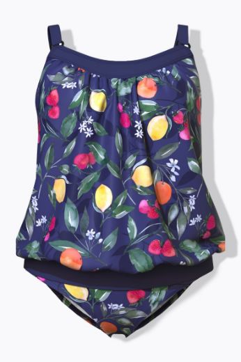 Plus size veliki brojevi Kupaći kostim tankini za punije