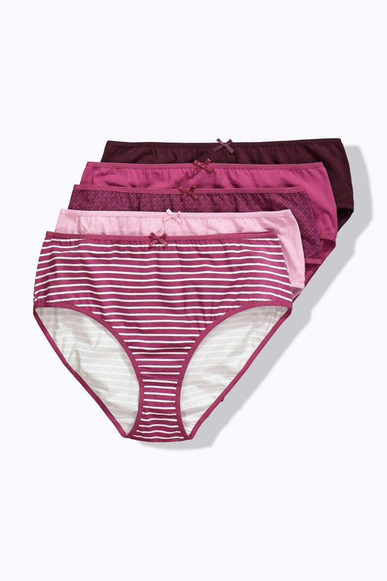 Plus size veliki brojevi Gaćice midi 5 komada za punije