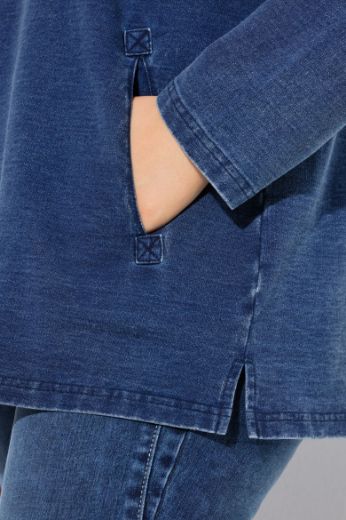 Plus size veliki brojevi Majica dugih rukava s kapuljačom za punije
