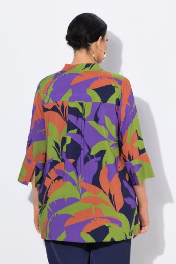 Plus size veliki brojevi Tunika 3/4 rukava A kroja za punije