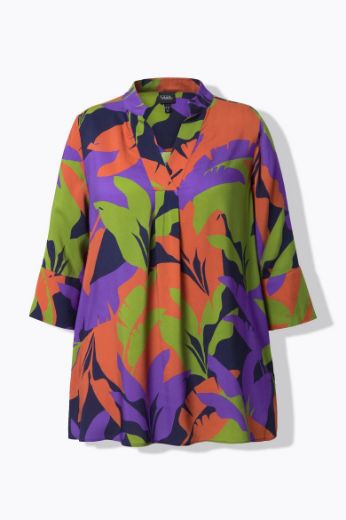 Plus size veliki brojevi Tunika 3/4 rukava A kroja za punije