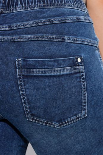 Plus size veliki brojevi Traperice visokog struka za punije