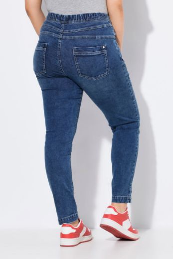 Plus size veliki brojevi Traperice visokog struka za punije