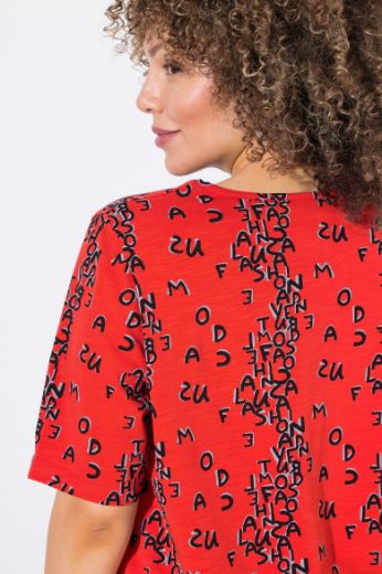Plus size veliki brojevi Majica kratkih rukava V ovratnika za punije