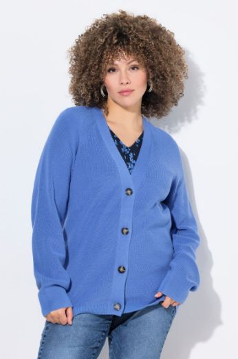 Plus size veliki brojevi Kardigan na kopčanje za punije