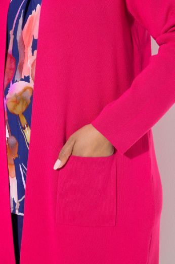 Plus size veliki brojevi Kardigan dugi model s džepovima za punije