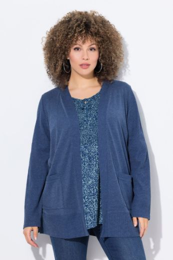Plus size veliki brojevi Vesta dugih rukava za punije