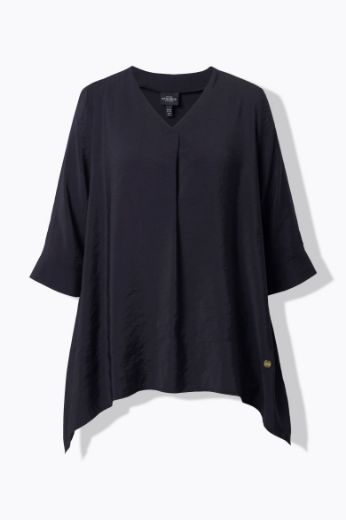 Plus size veliki brojevi Tunika 3/4 rukava A kroja za punije