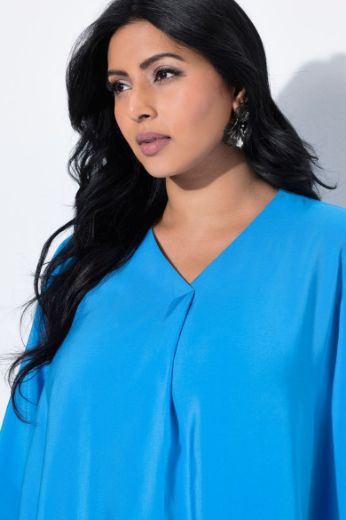 Plus size veliki brojevi Tunika 3/4 rukava A kroja za punije