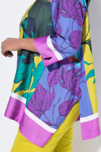 Plus size veliki brojevi Bluza 3/4 rukava šireg kroja za punije