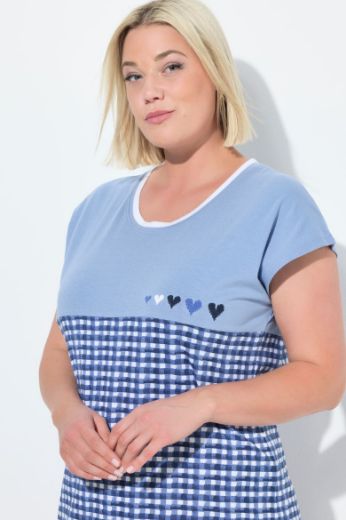 Plus size veliki brojevi Spavaćica kratkih rukava 2 komada za punije