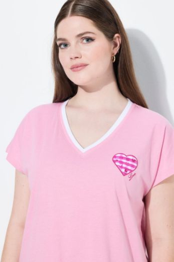 Plus size veliki brojevi Pidžama dvodijelna kratkih rukava i dugih nogavica za punije