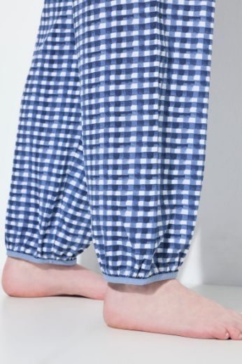 Plus size veliki brojevi Pidžama dvodijelna kratkih rukava i dugih nogavica za punije