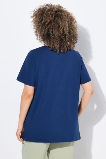 Plus size veliki brojevi Majica kratkih rukava okruglog ovratnika za punije