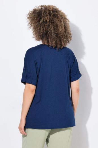 Plus size veliki brojevi Majica kratkih rukava okruglog ovratnika za punije