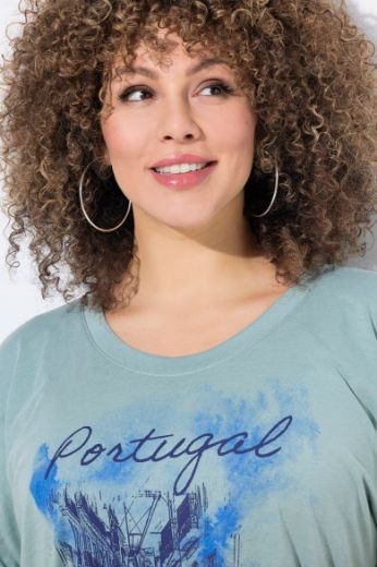 Plus size veliki brojevi Majica kratkih rukava okruglog ovratnika za punije