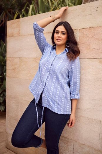 Plus size veliki brojevi Bluza dugih rukava za punije