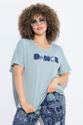 Plus size veliki brojevi Majica kratkih rukava okruglog ovratnika za punije