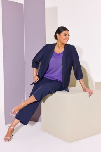 Plus size veliki brojevi Bluza 3/4 rukava za punije
