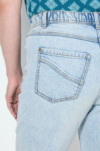Plus size veliki brojevi Traperice širokih nogavica za punije
