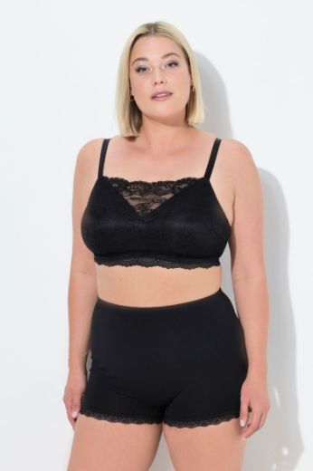 Plus size veliki brojevi Grudnjak bez žice s dodatkom ukrasne čipke za punije